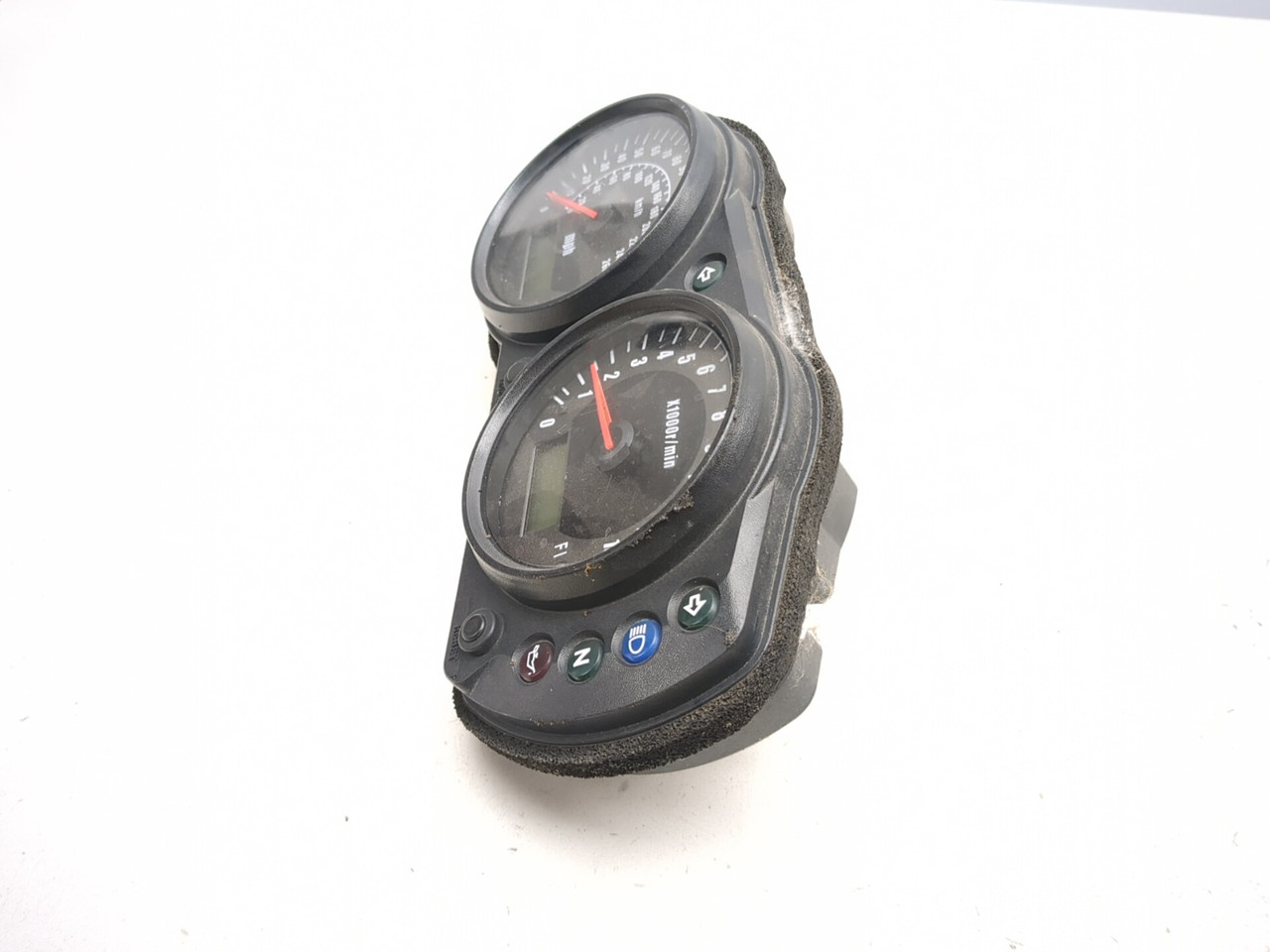 04-06 Kawasaki Z750 Gauge Speedometer Tachometer Display - Sun