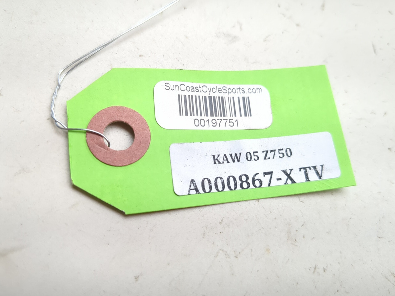 04-06 Kawasaki Z750 Lock Set Ignition Switch No Key - Sun Coast