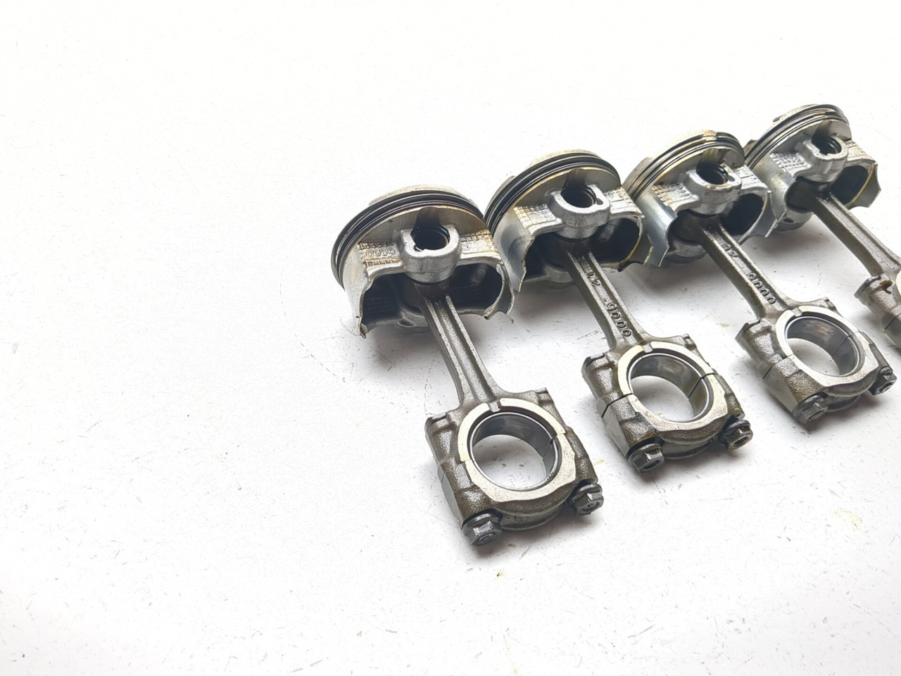05 06 Kawasaki ZX6 ZX 636Engine Motor Pistons and Connecting Rods