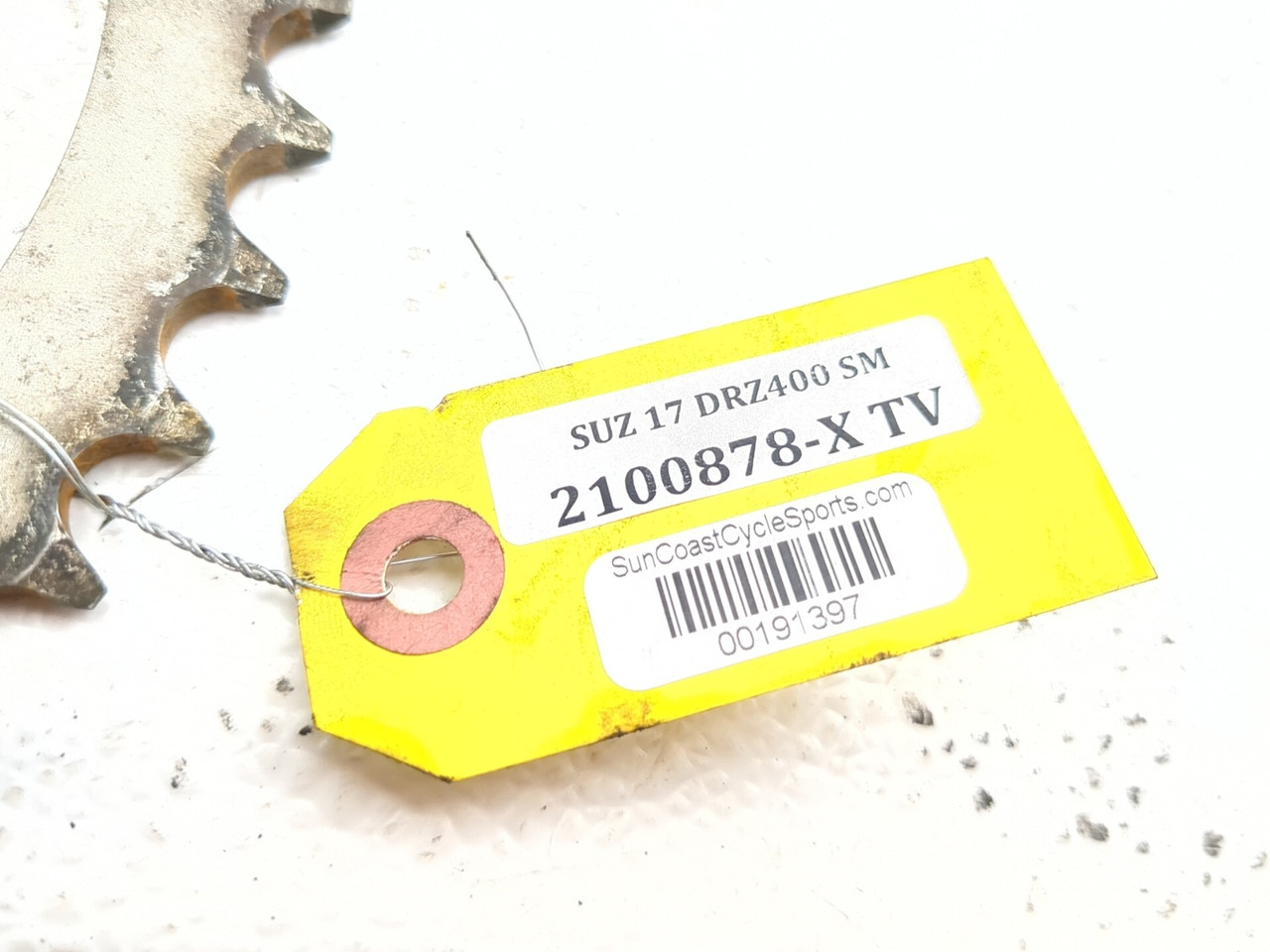 00-24 Suzuki DRZ400S DRZ 400 Rear Wheel Cush Drive Sprocket Hub