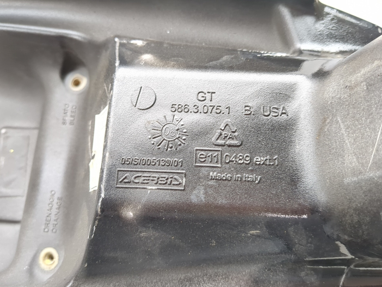 06-10 Ducati Sport Classic Sport 1000 GT1000 Gas Fuel Tank Petrol