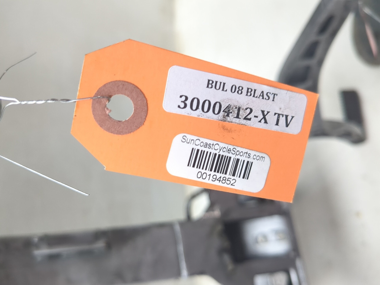 00-09 Buell Blast Main Frame Chassis STRAIGHT CLN - Sun Coast