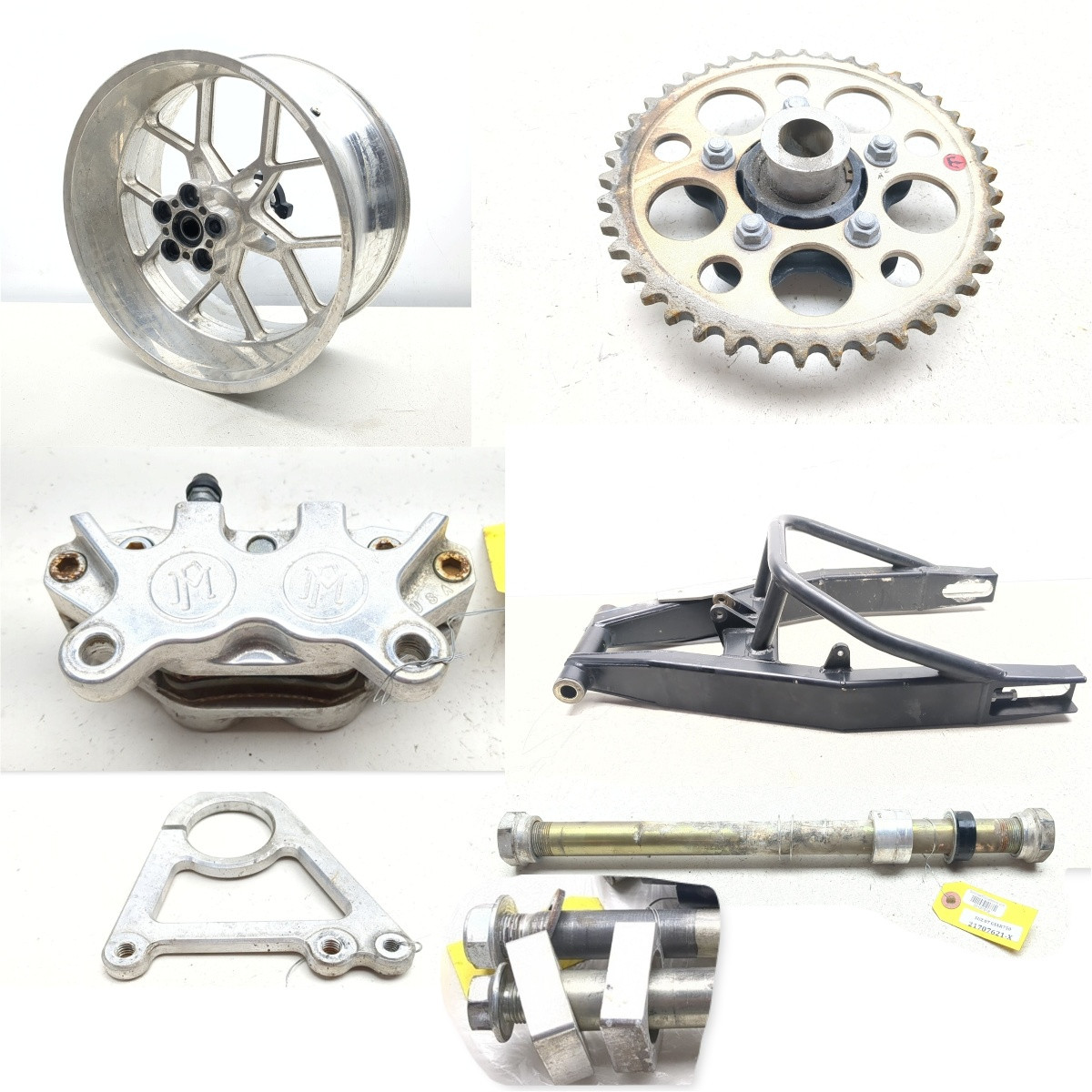 06 07 Suzuki GSXR 600 750 Aftermarket Rear End Extended Swing Arm