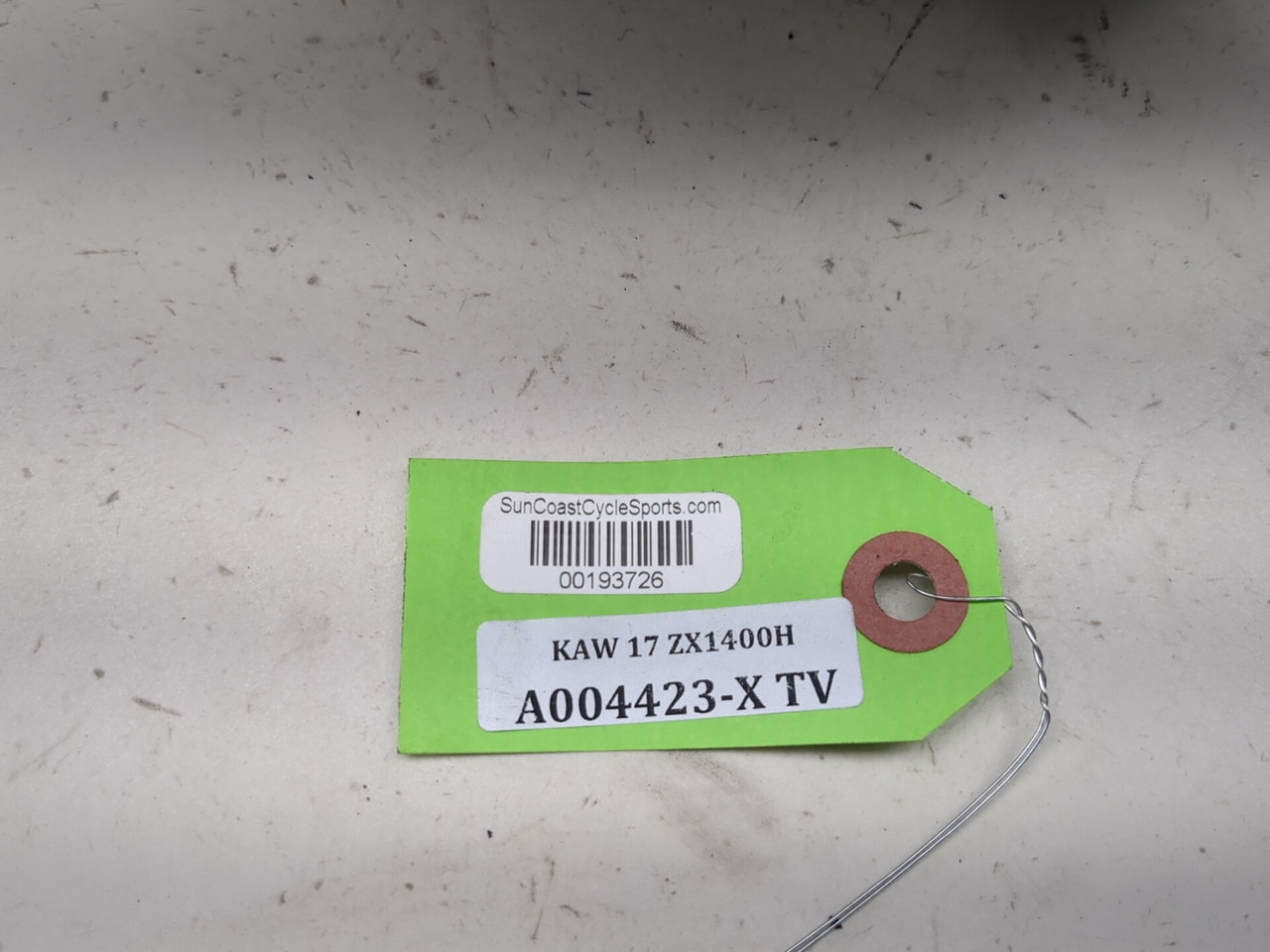 12-21 Kawasaki Ninja ZX14 Gas Fuel Tank Petrol Reservoir - Sun