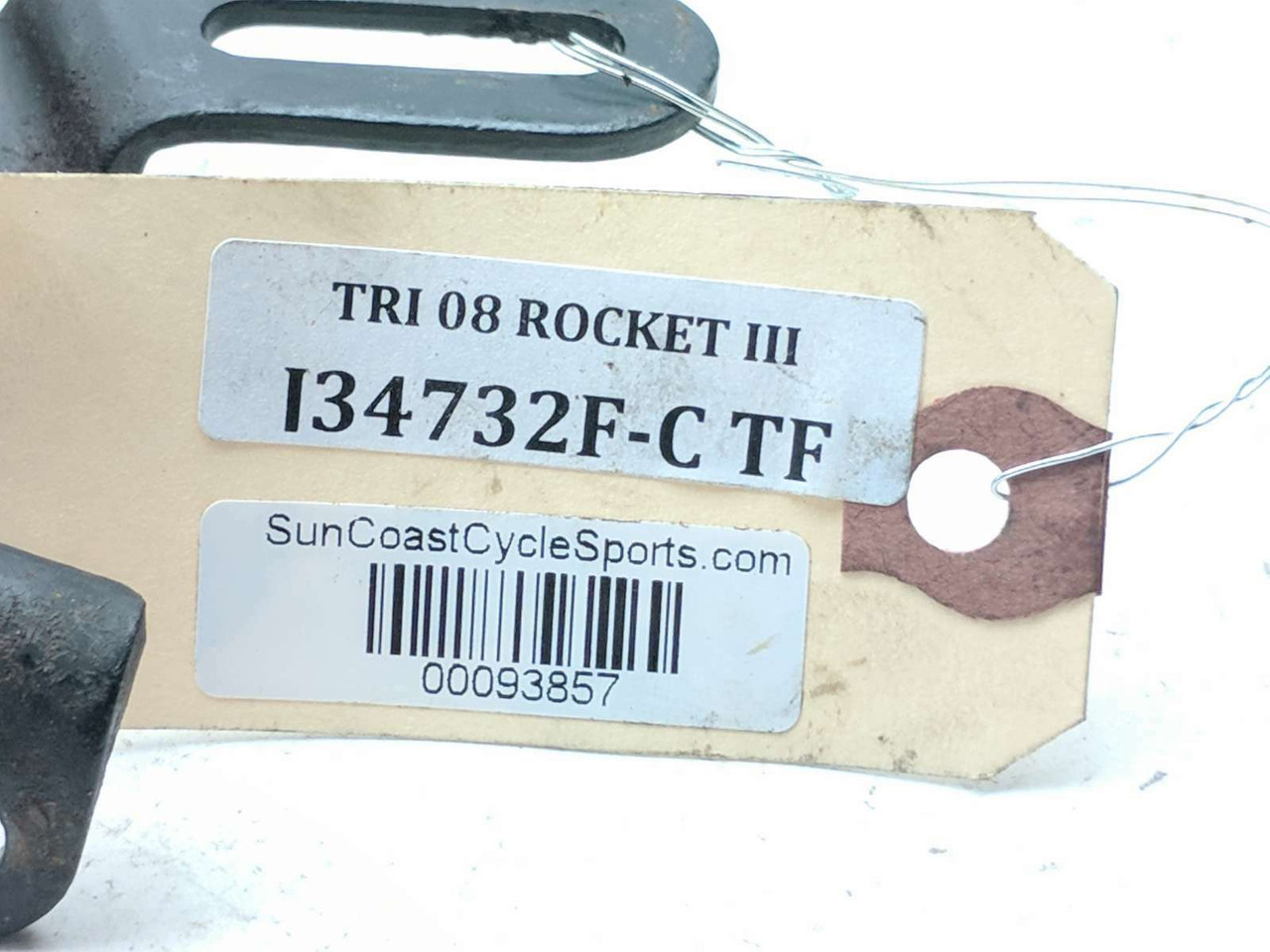04-09 Triumph Rocket 3 III License Plate Tag Mount Bracket Holder