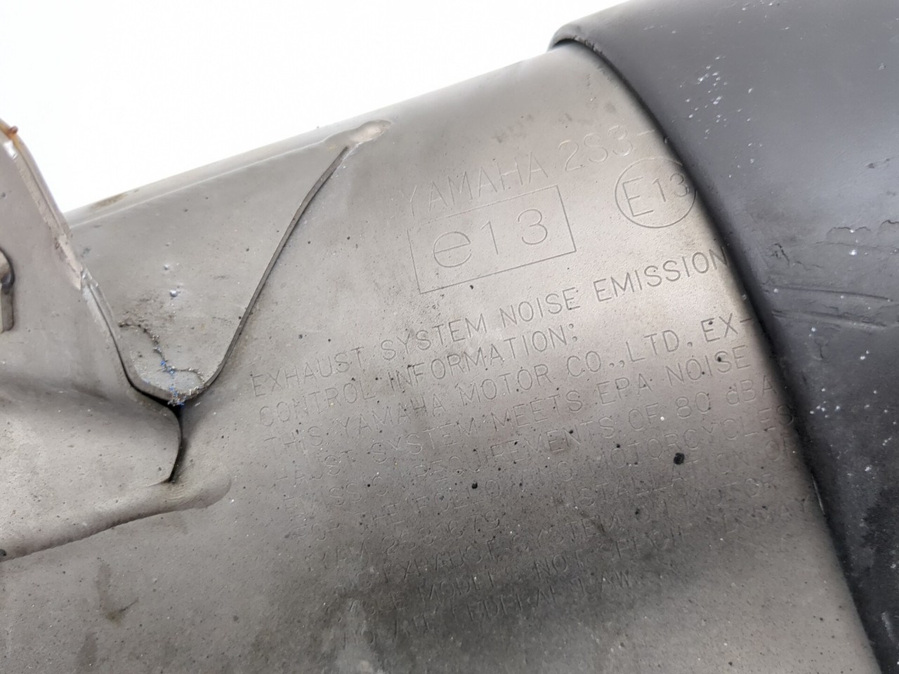 09-20 Yamaha Vmax 1700 VMX17 Left & Right Muffler Rear 2S3-1471