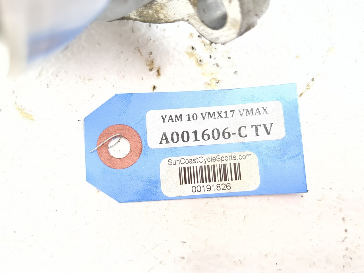 09-20 Yamaha Vmax 1700 VMX17 Middle Drive Bevel Gear Assembly