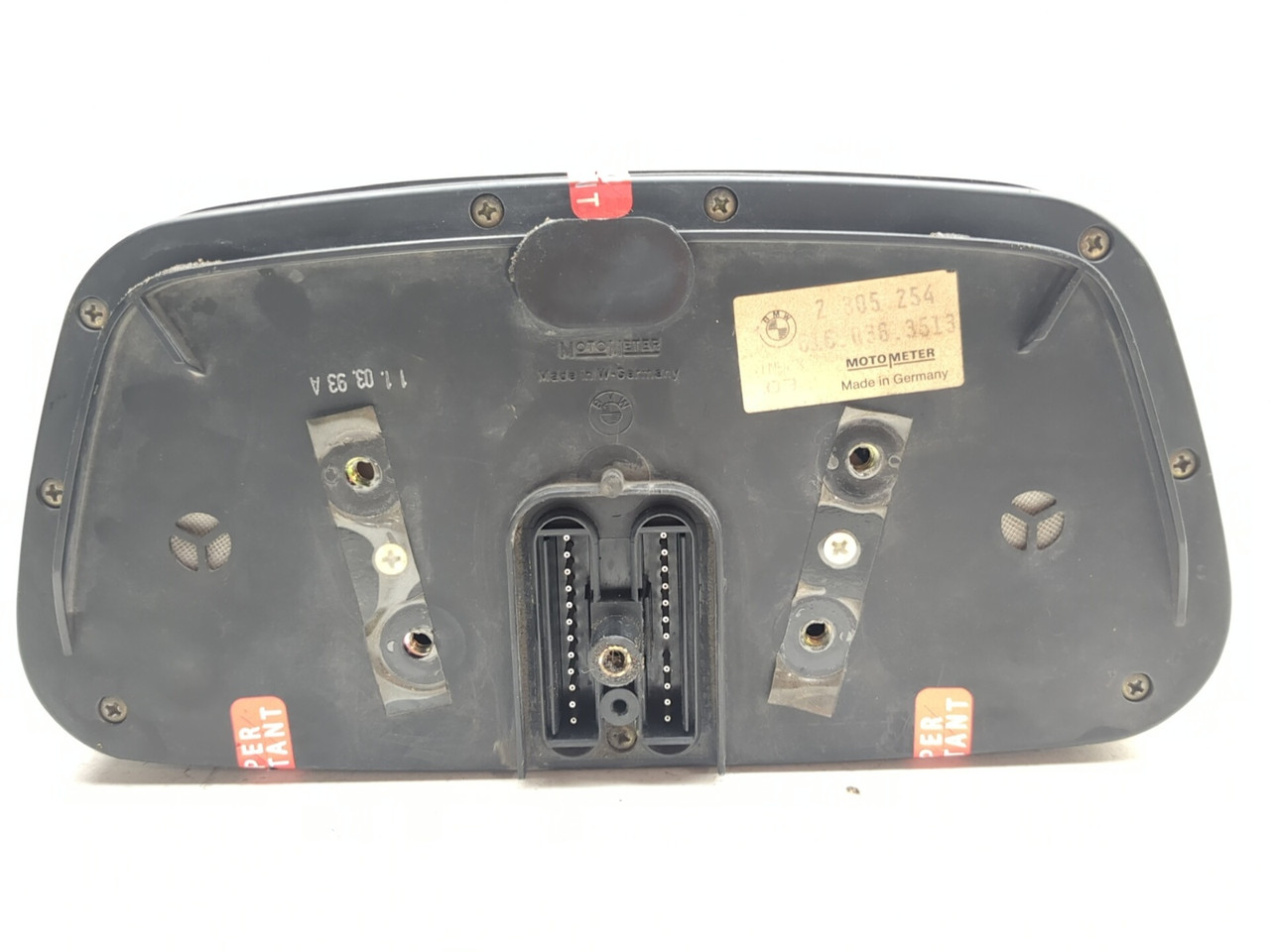 89-95 BMW K75RT Front Instrument Cluster Tach Dash Clock Meter