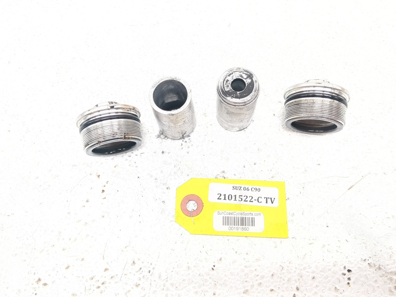 05-09 Suzuki VL1500 Boulevard C90 Left & Right Caps & Spacers Fork