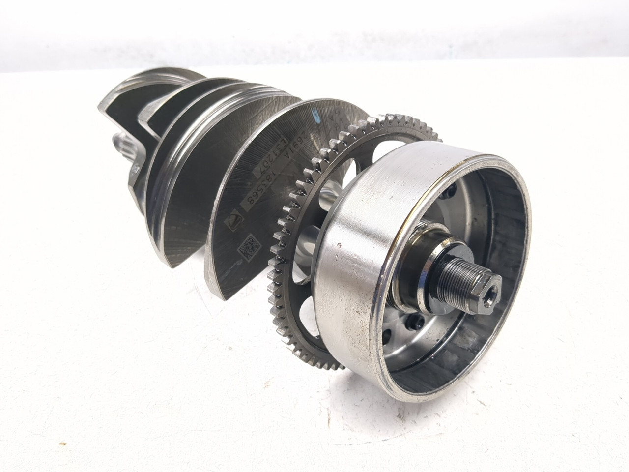 18-24 Ducati Panigale V4S Primary Gear Crankshaft Disc W/ Flywheel