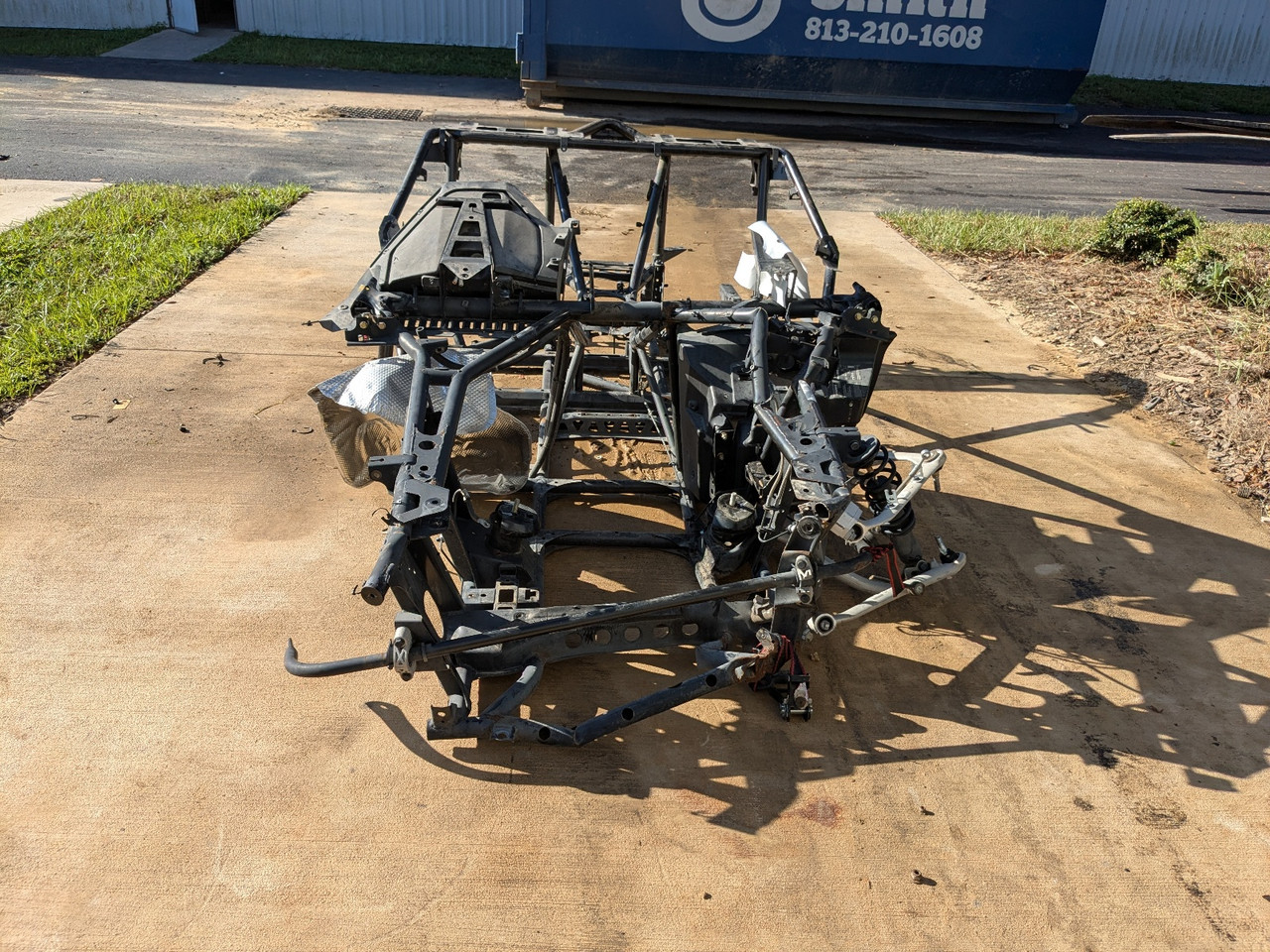 21-24 Polaris Slingshot S Main Frame Chassis STRAIGHT SLVG A - Sun