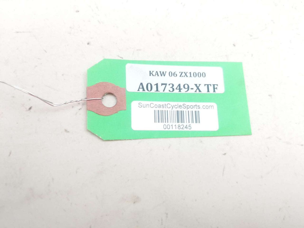 06 07 Kawasaki Ninja ZX10 ZX10R Rear Brake Master Reservoir - Sun
