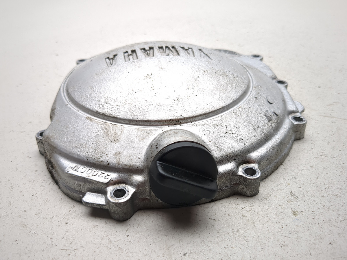 89-93 Yamaha FZR600 Engine Motor Side Clutch Cover TRSH PL - Sun