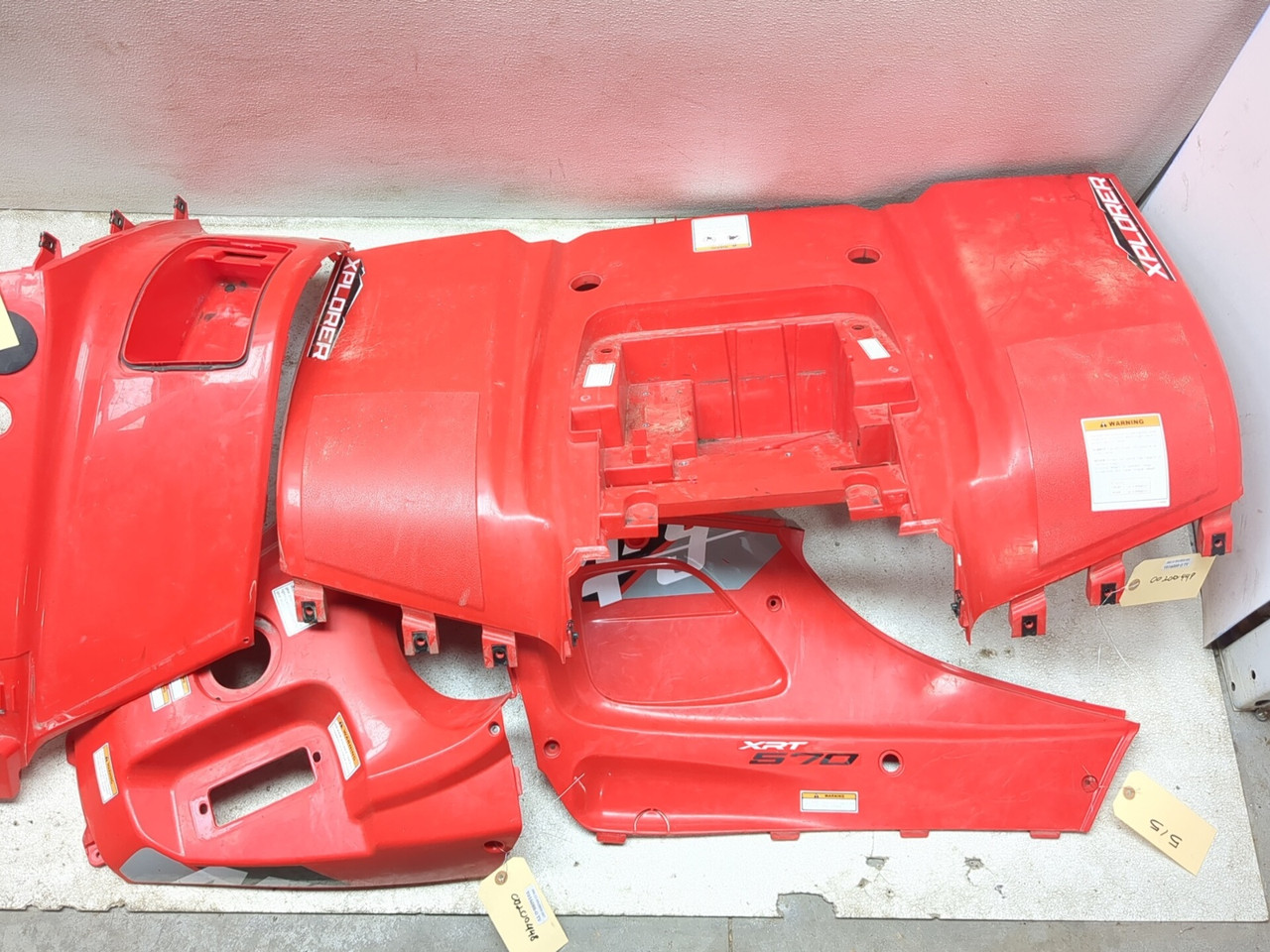 21-24 Argo Xplorer Xrt 570 Front Rear Side Body Plastics Fairings