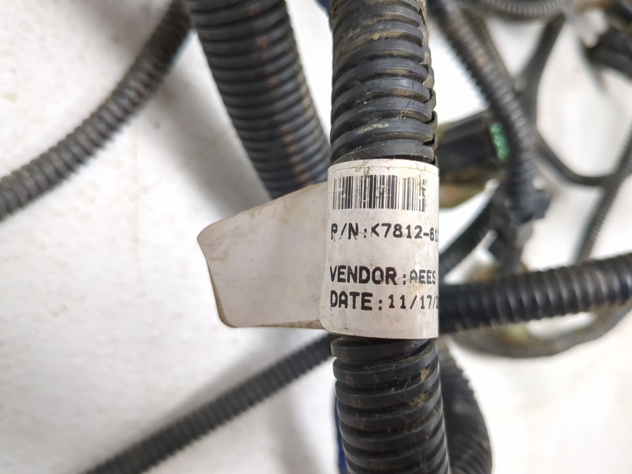 18-25 Kubota RTV XG850 Sidekick Main Wiring Harness Wire Loom