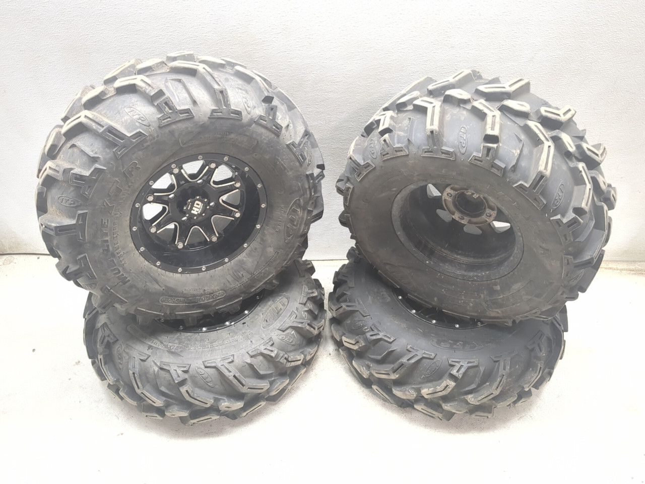 08-18 Suzuki King Quad LT-A750X ITP MUD LITE XTR Tire Set 27/11-12