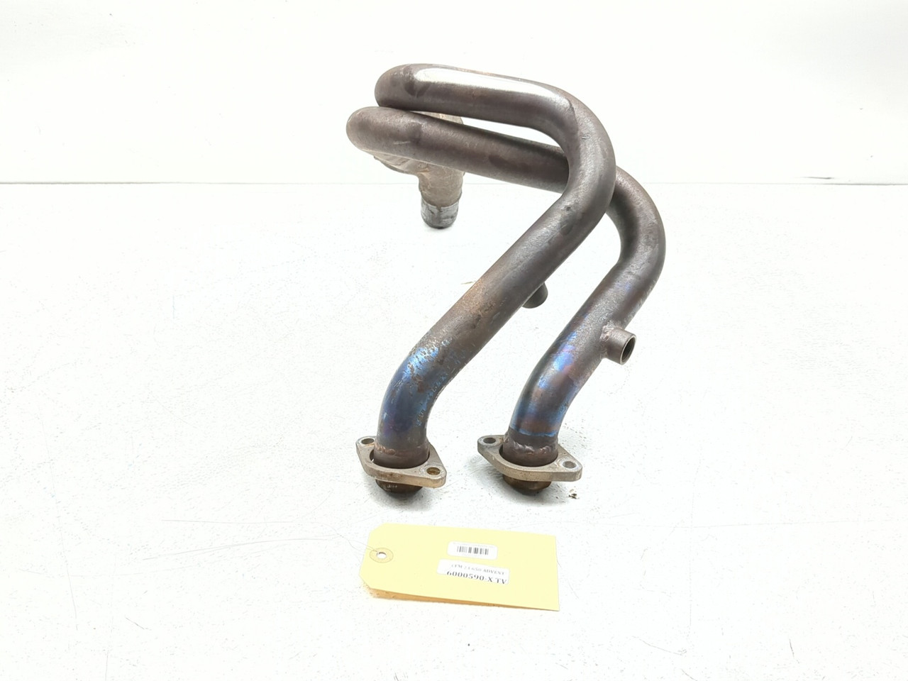 22 23 Cfmoto 650 Adventura Front Exhaust Header Can Pipe Slip-On