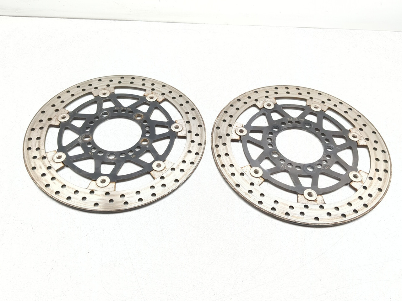 22 23 Cfmoto 650 Adventura Left & Right Front Brake Rotor Disc