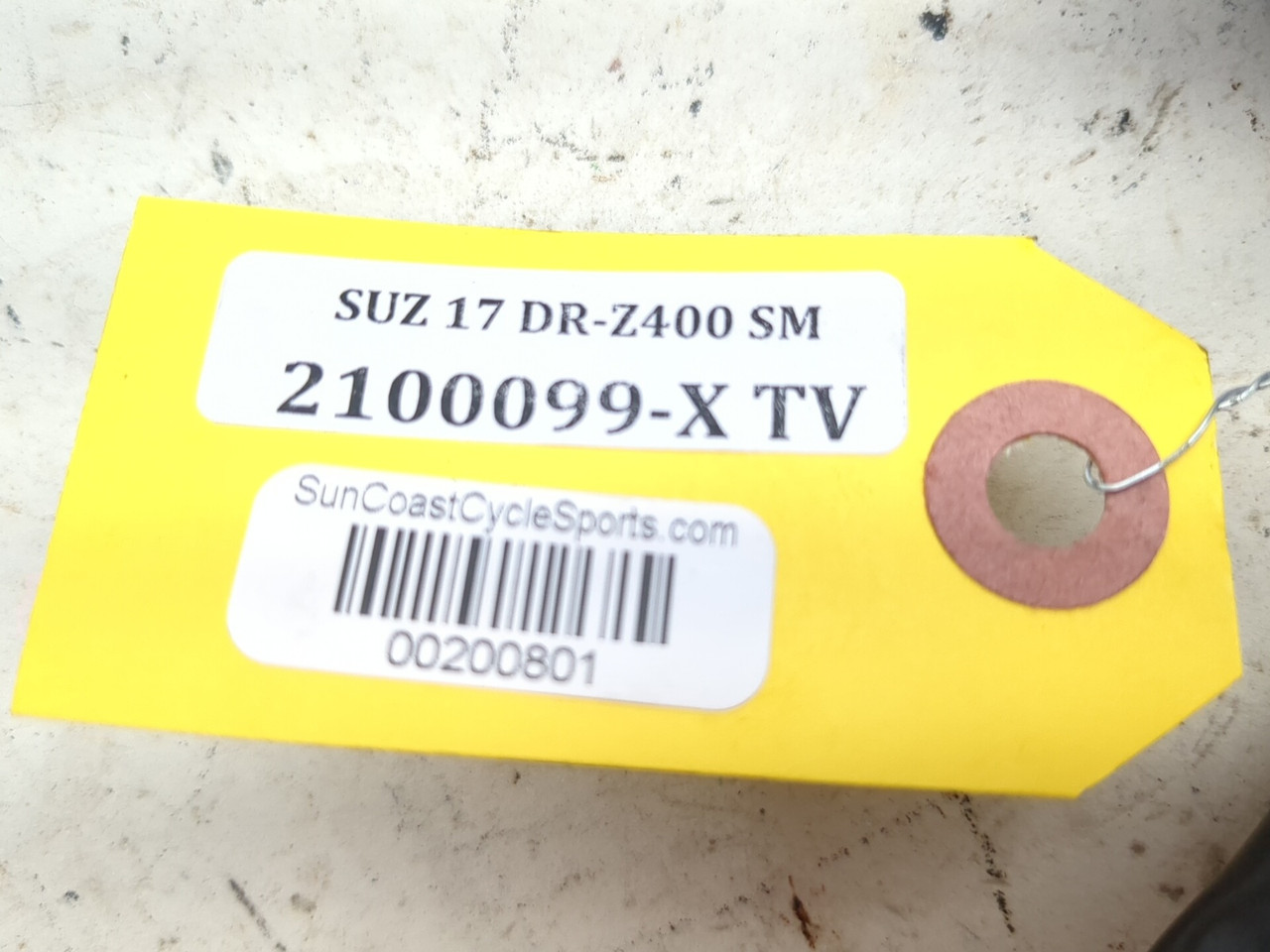 00-24 Suzuki DRZ400SM DRZ 400 Front Indicator Pilot Assembly 36380