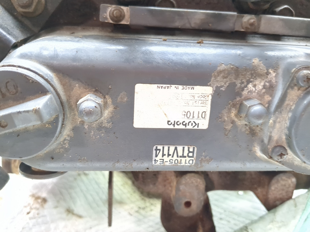 09-16 Kubota RTV 1140 CPX Diesel Engine Motor GUARANTEED D1105-E4