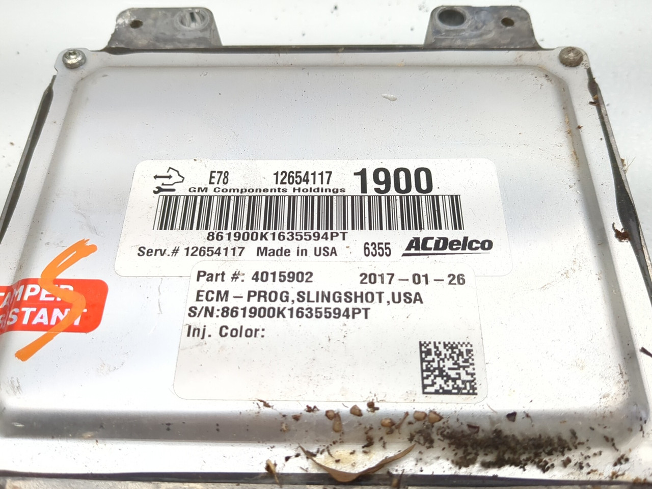 14-20 Polaris Slingshot SL Front Engine Control Module (ECM) ECU