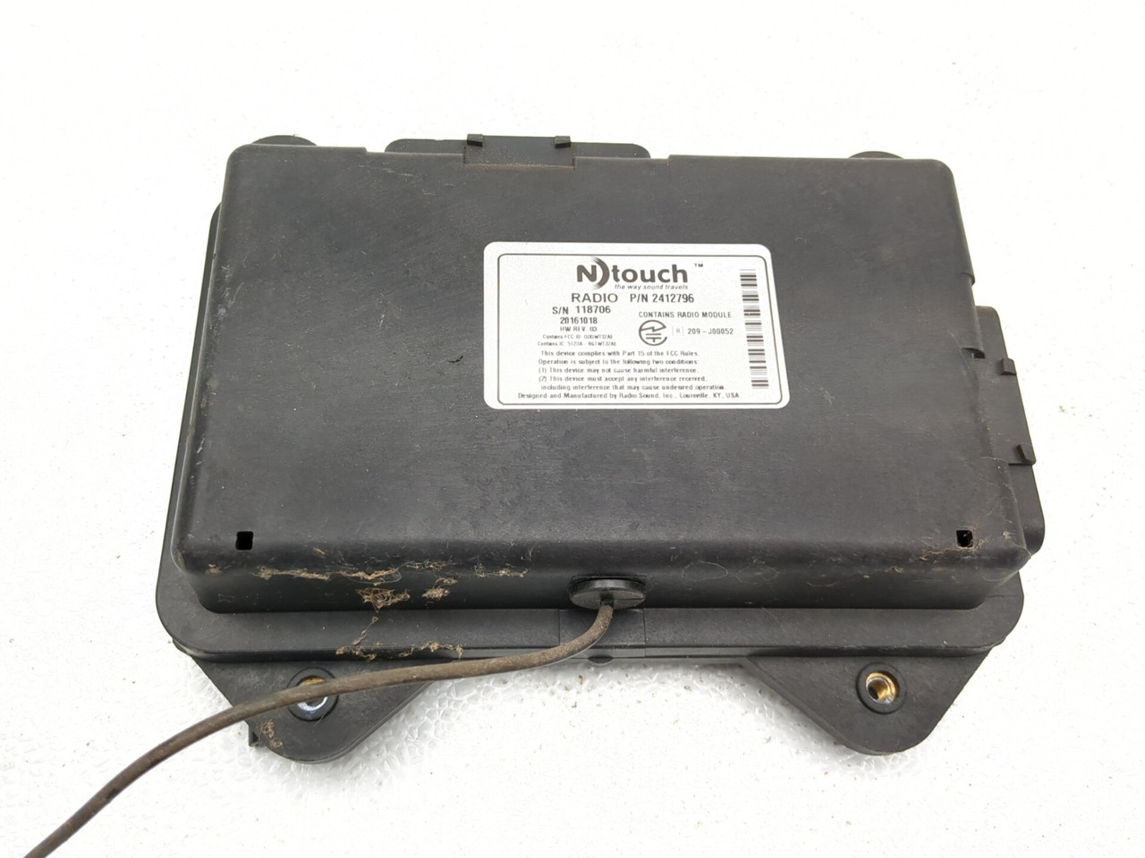 14-20 Polaris Slingshot SL Front Radio Control Module ECU ECM Box