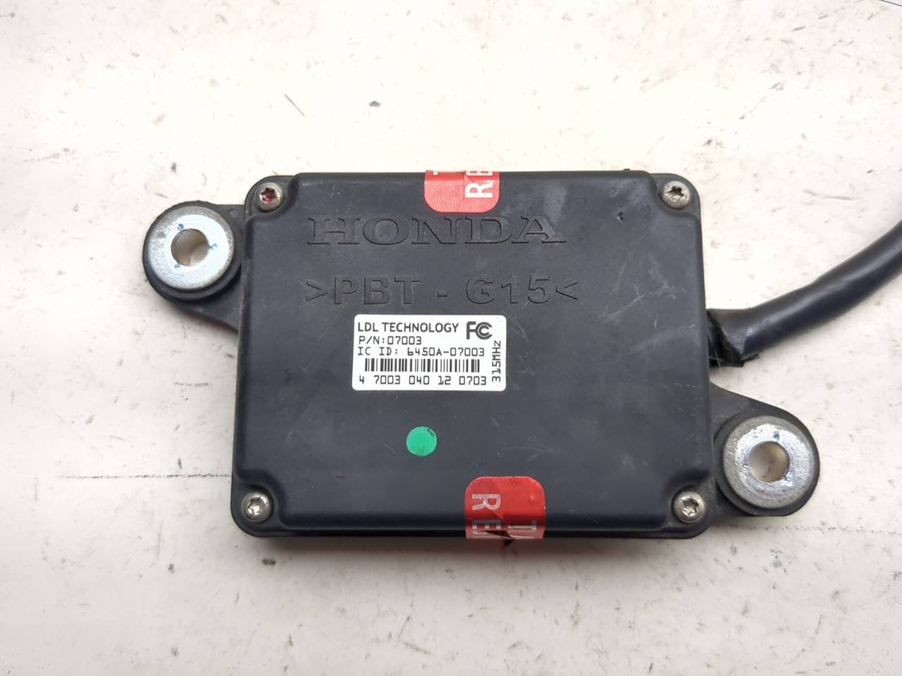 12-17 Honda GL1800 Goldwing Key Lock Receiver Computer Module