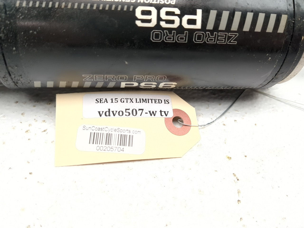 10-16 Seadoo GTX Limited iS 260 Rear Fox Racing Zero Pro PS6