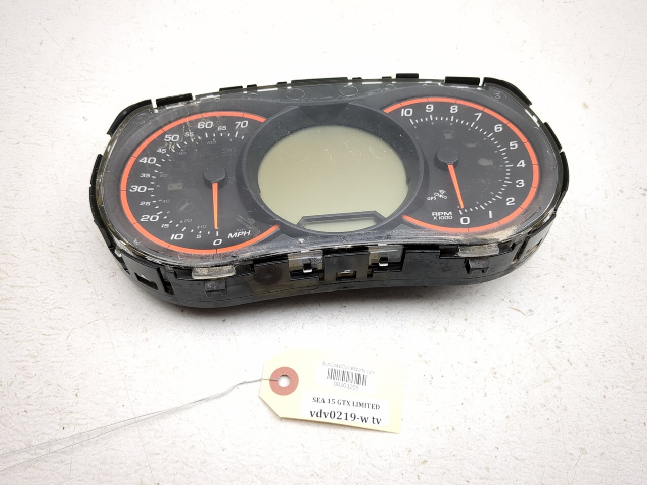 10-16 Seadoo GTX Limited IS 260 LCD Gauge Cluster Instrument