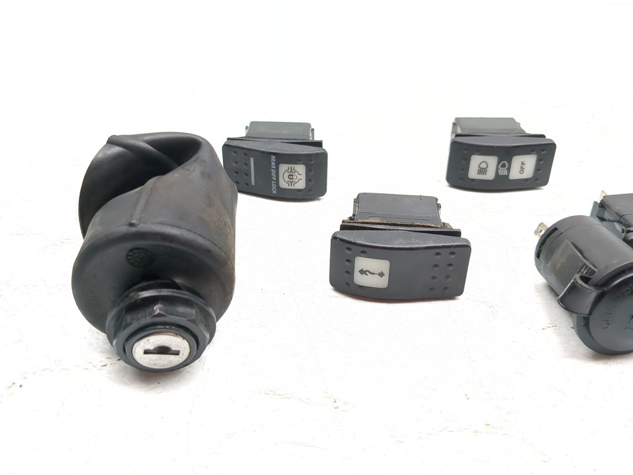 17-21 Can Am Defender XT HD8 Front Ignition Switch W/ Key & Accessory ...