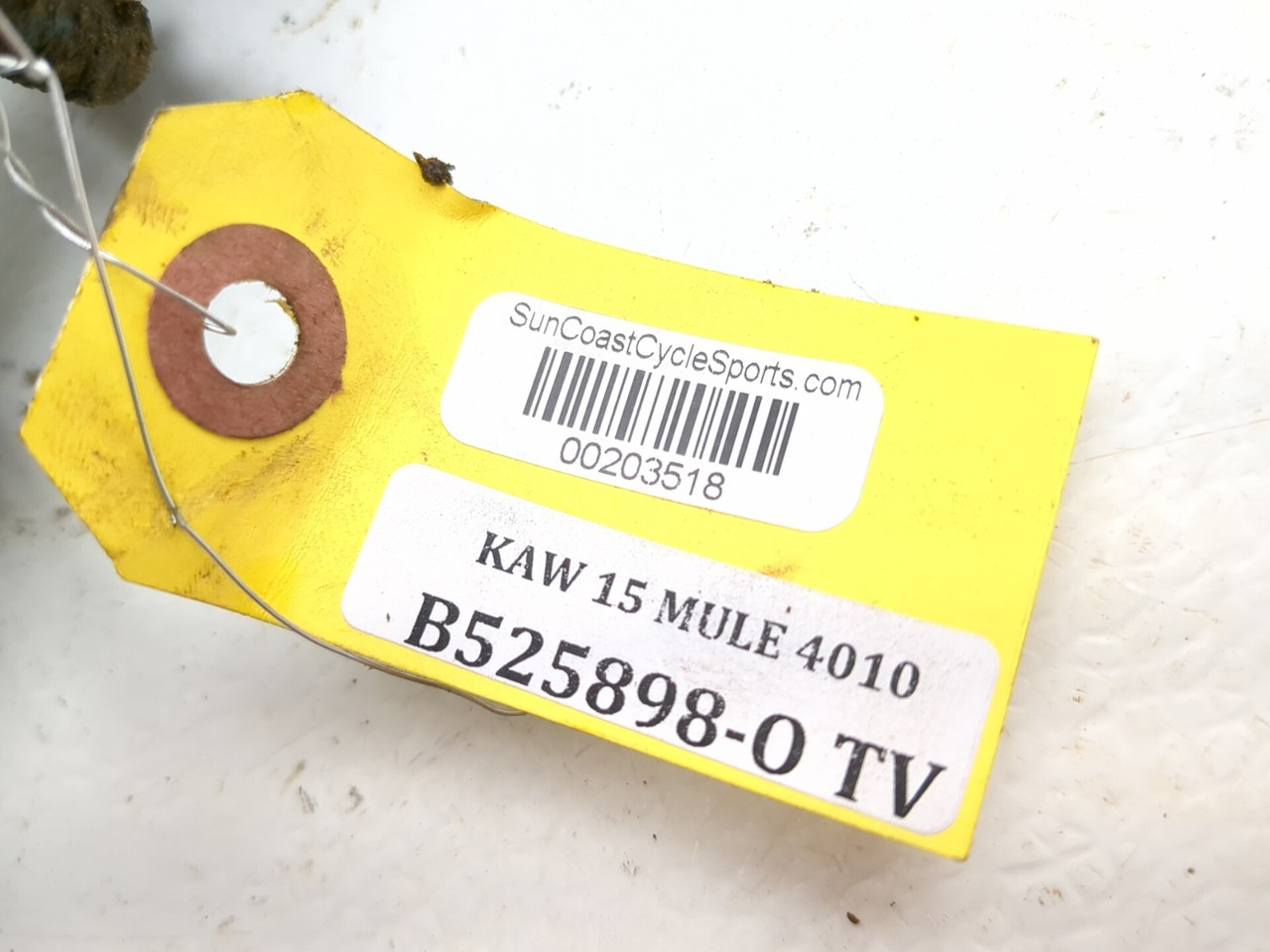 09-24 Kawasaki Mule 4010 KAF620 4x4 Left Front Shock Suspension