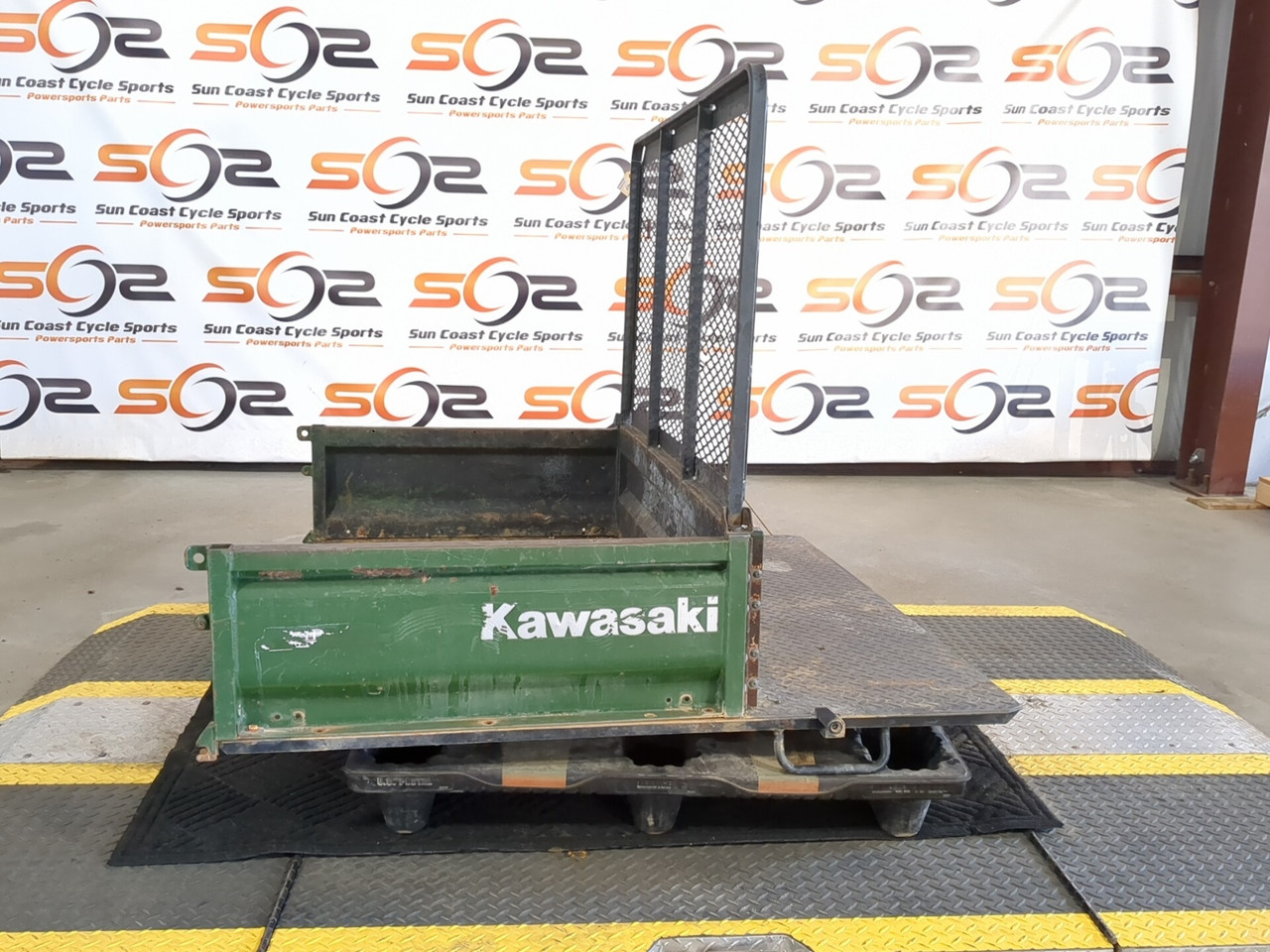 09-24 Kawasaki Mule 4010 Trans KAF620 4x4 Rear Cargo Bed - Sun