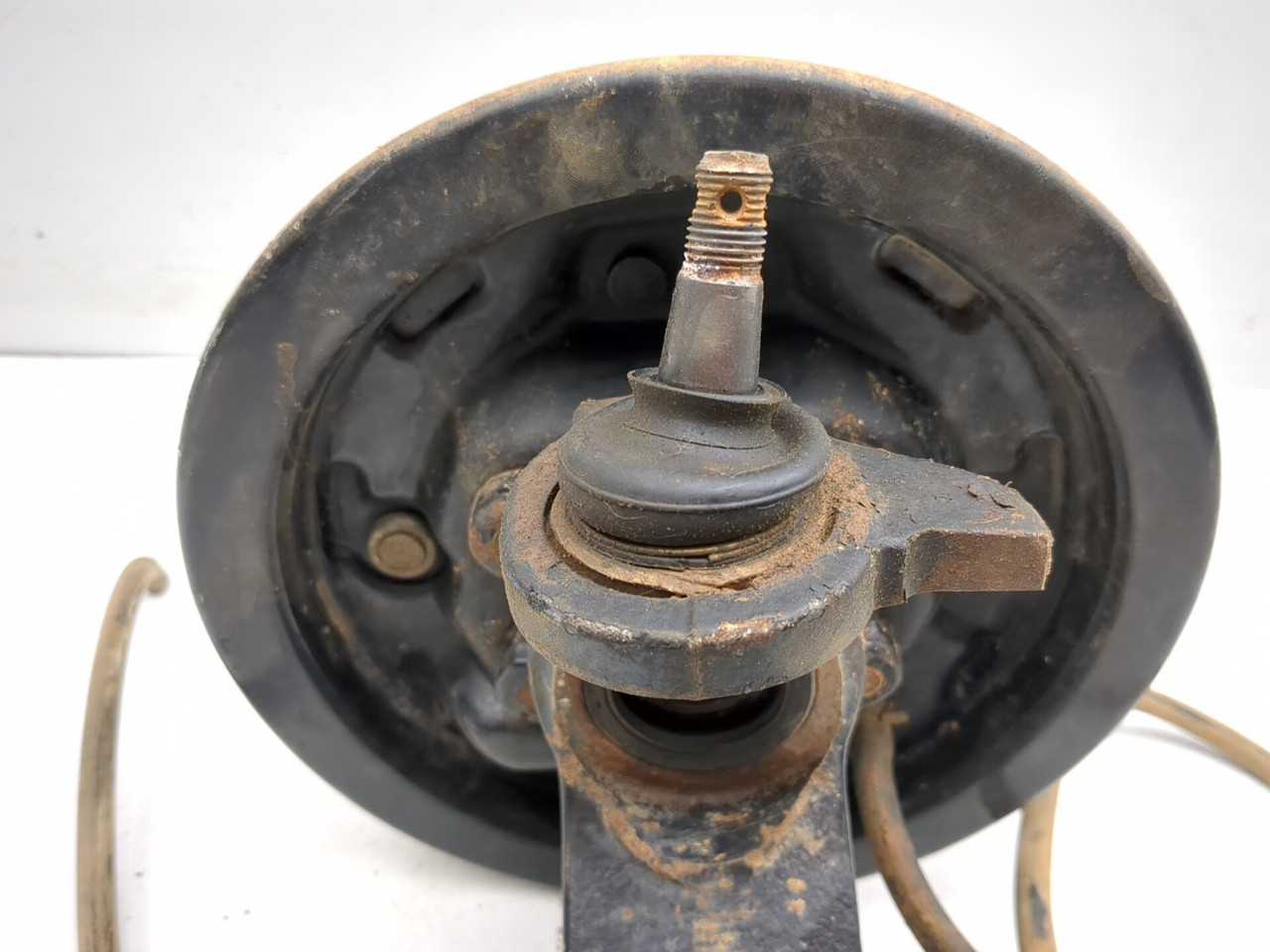 09-24 Kawasaki Mule 4010 KAF620 4x4 Front Left Steering Knuckle