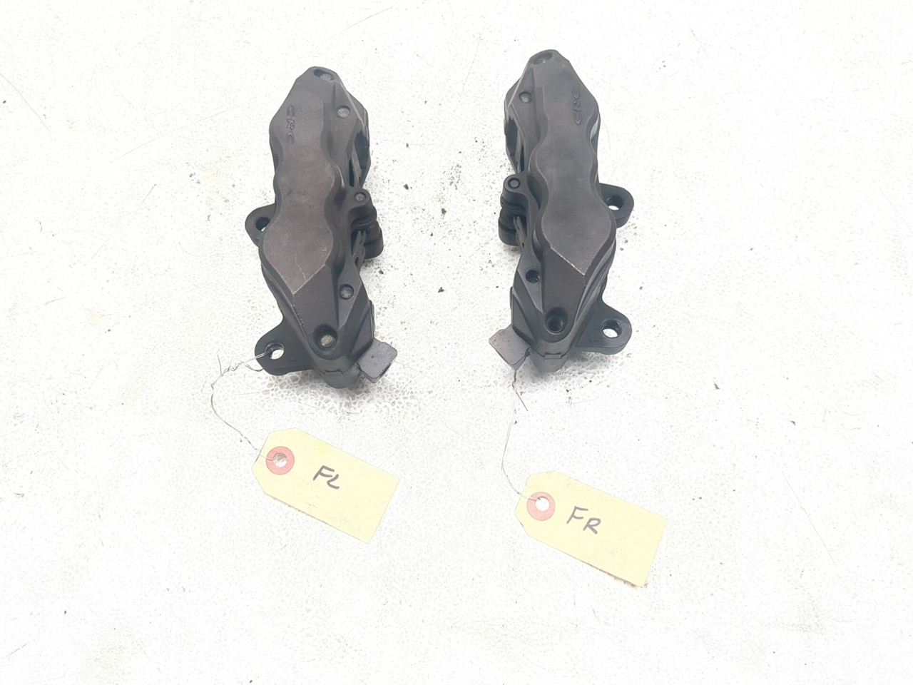 ラッシュエンド　4個セット 04-06 MV Agusta Brutale 750 S Left & Right Front Brake Calipers