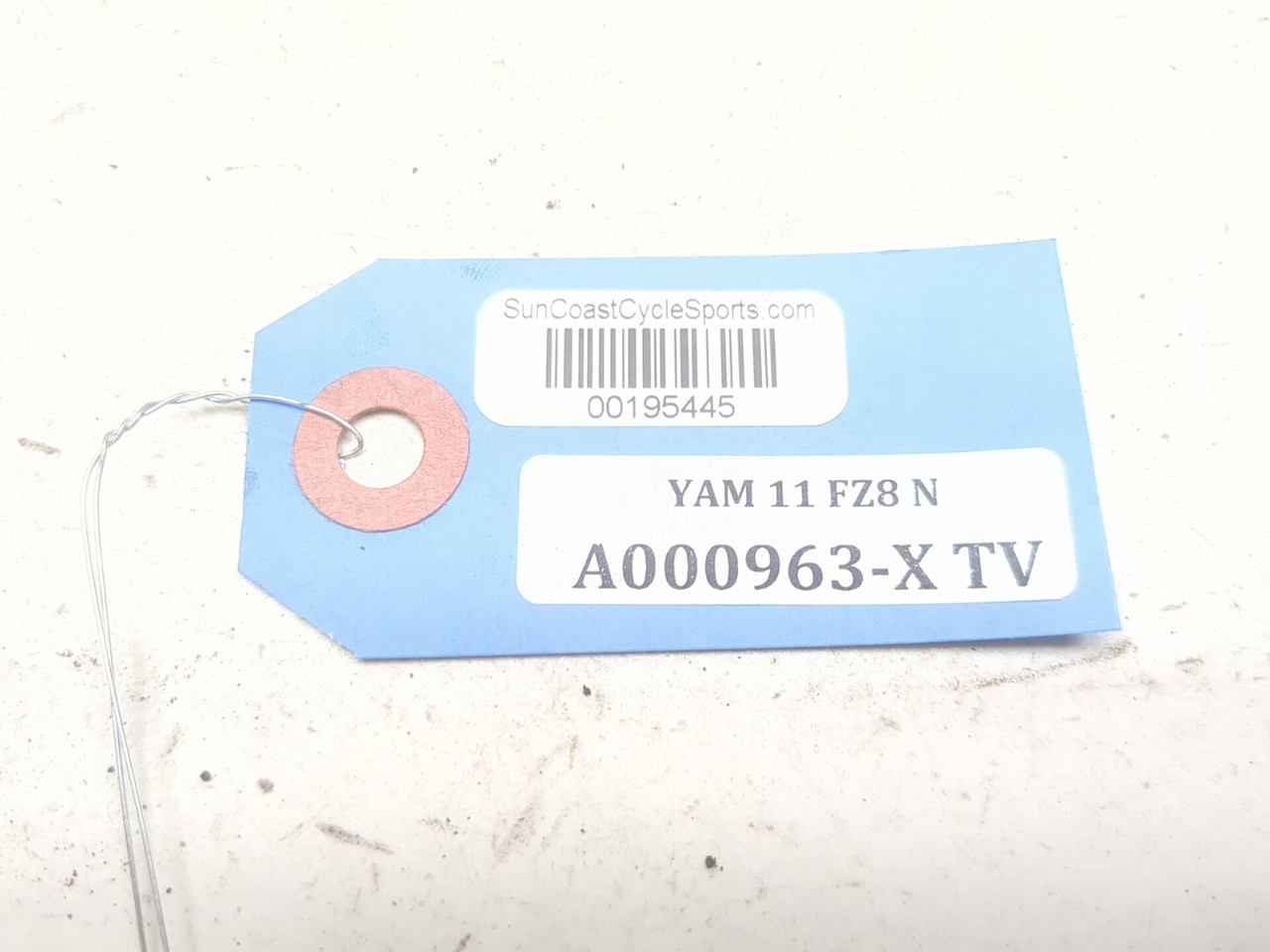 11-13 Yamaha FZ8 Front Lower Triple Tree Yoke Stem Clamp Bottom