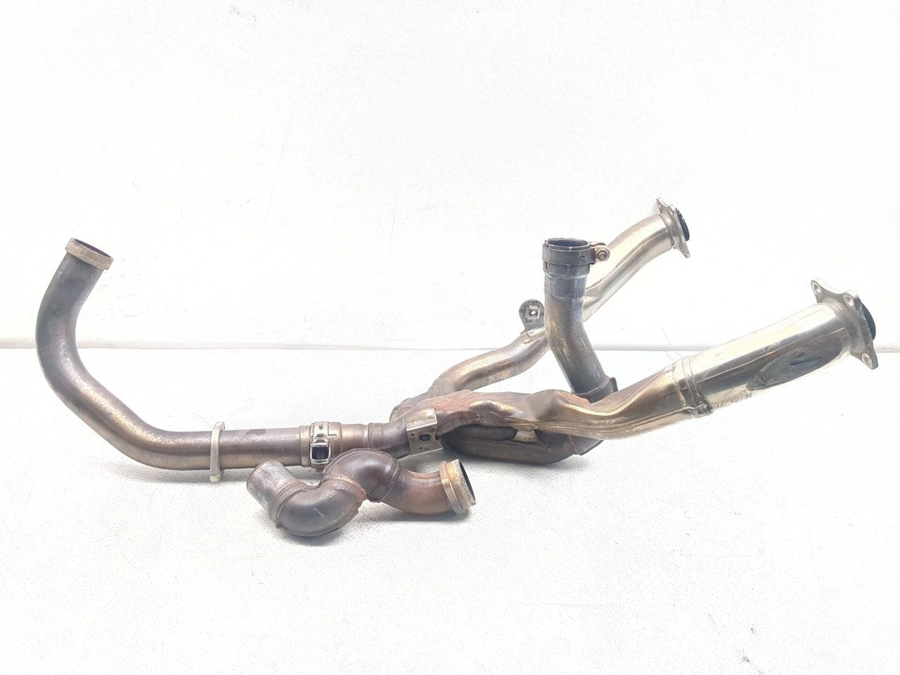 03-05 Suzuki SV1000 Header & Collector Assembly Exhaust Header
