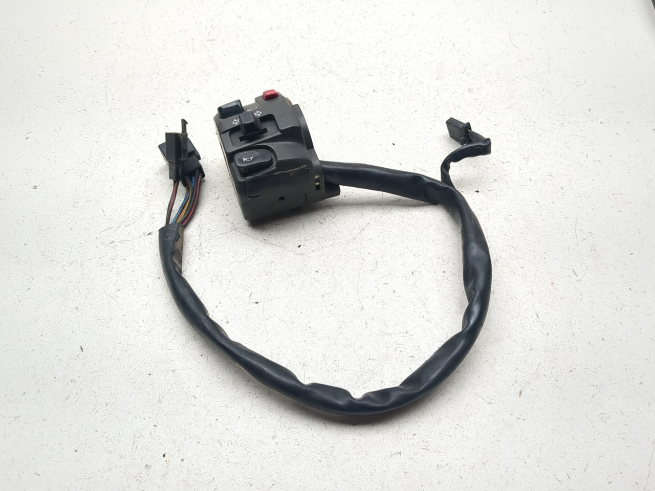 01-05 Kawasaki ZRX1200 Front Left Handlebar Switch Assembly Button