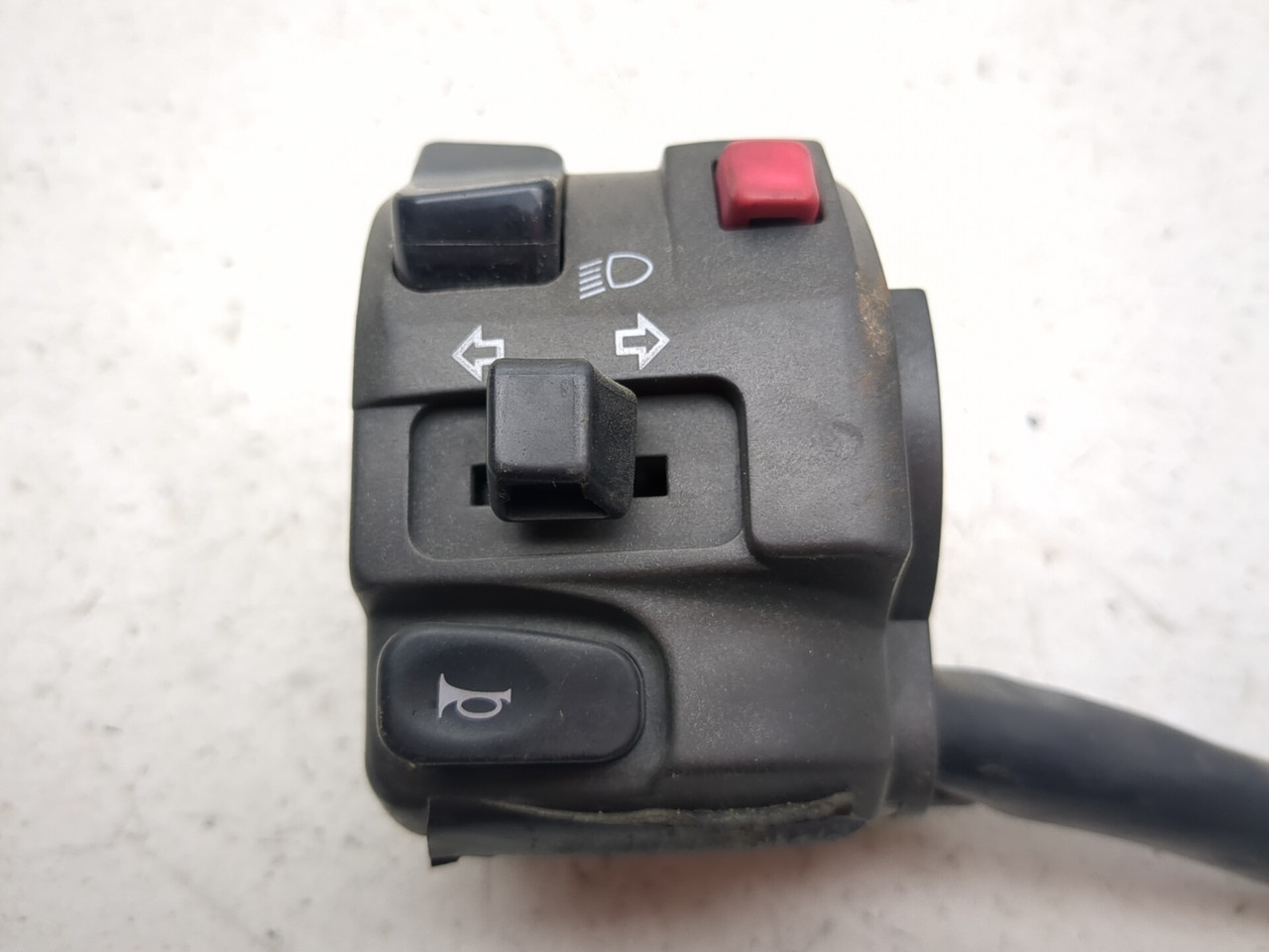 01-05 Kawasaki ZRX1200 Front Left Handlebar Switch Assembly Button
