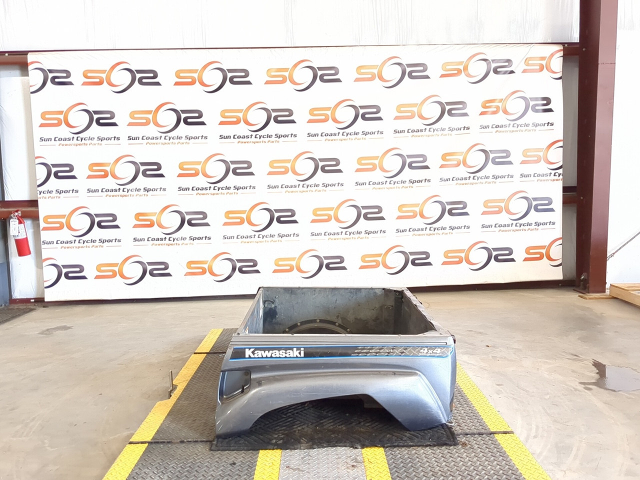 08-13 Kawasaki Teryx KRF 750 Rear Cargo Bed Box - Sun Coast Cycle