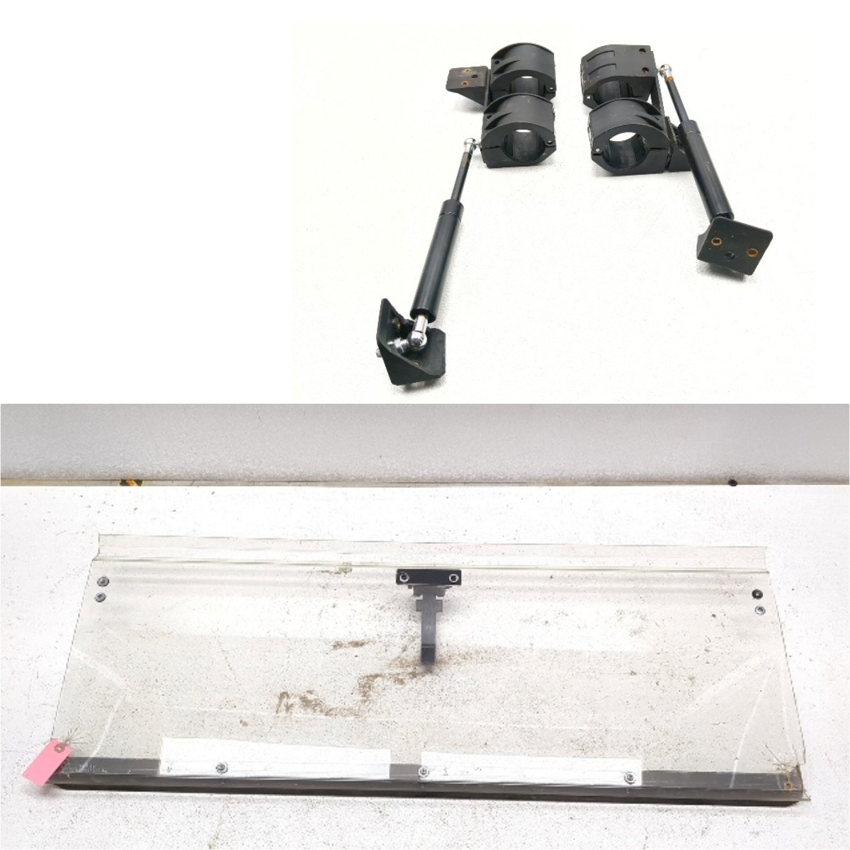 08-13 Kawasaki Teryx KRF 750 Front Half Windshield With Folding