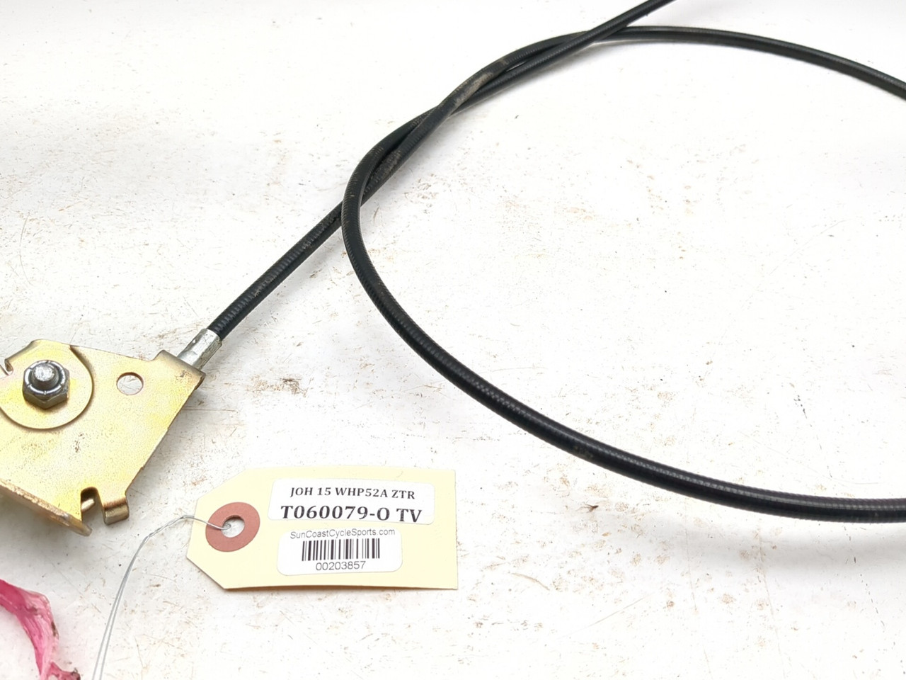 15 John Deere WHP52A ZTR Front Throttle Push Pull Control Cable