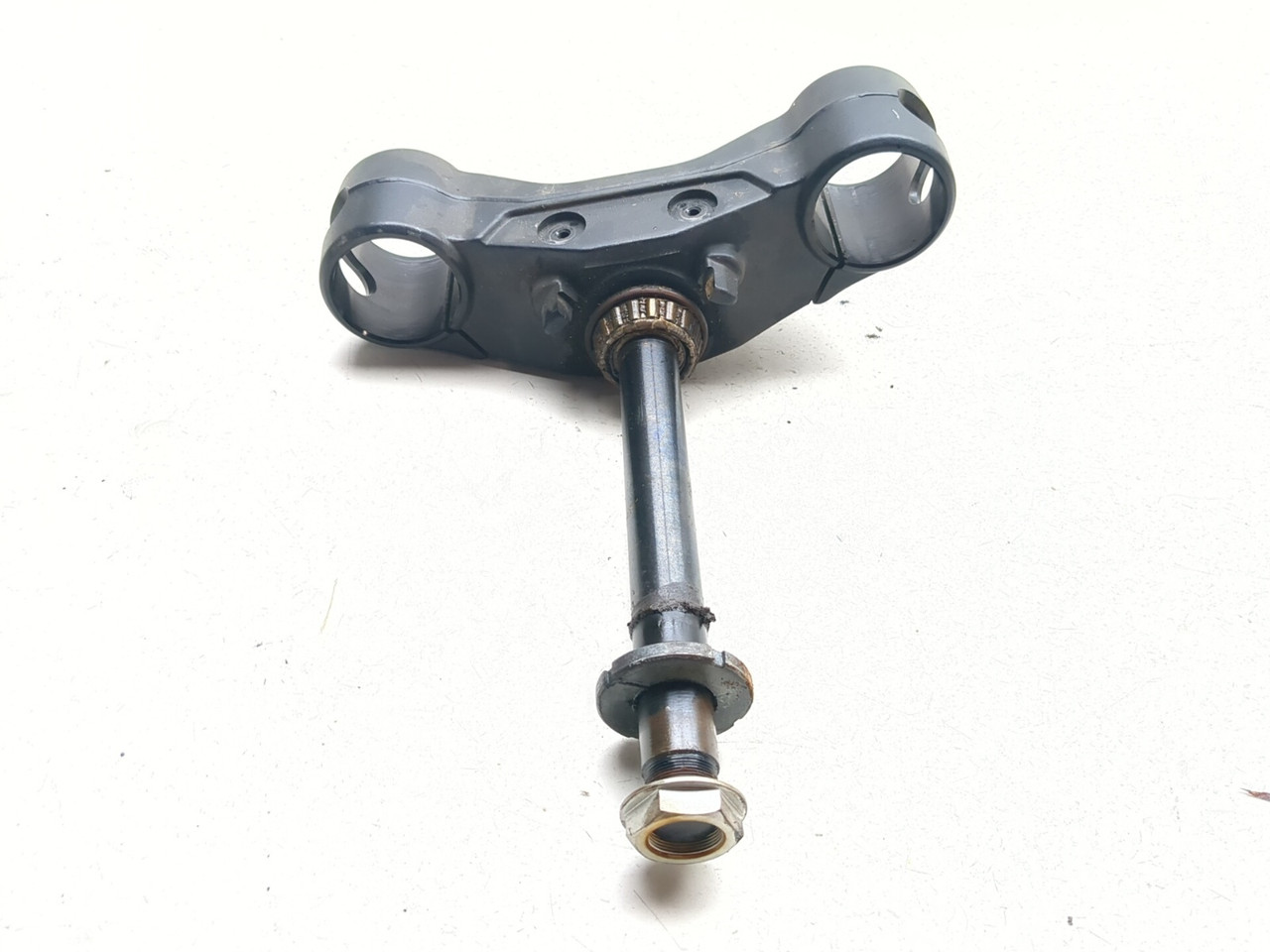 17-20 Aprilia Shiver 900 Navi Front Lower Triple Tree Yoke Stem