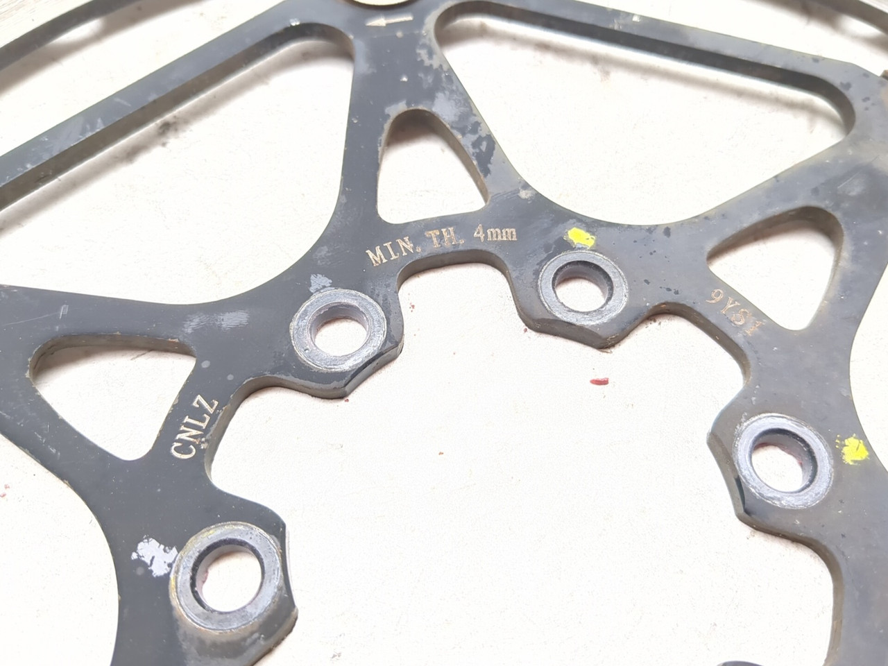 17-20 Aprilia Shiver 900 Navi Left & Right Front Brake Rotors Disc