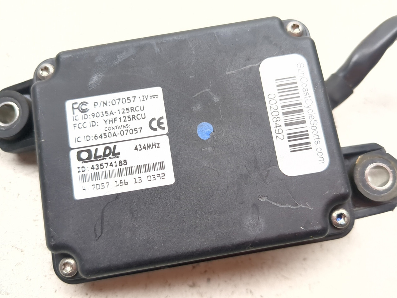 11-14 Triumph Tiger 800 Rear Immobilizer Alarm Module ECU ECM Box