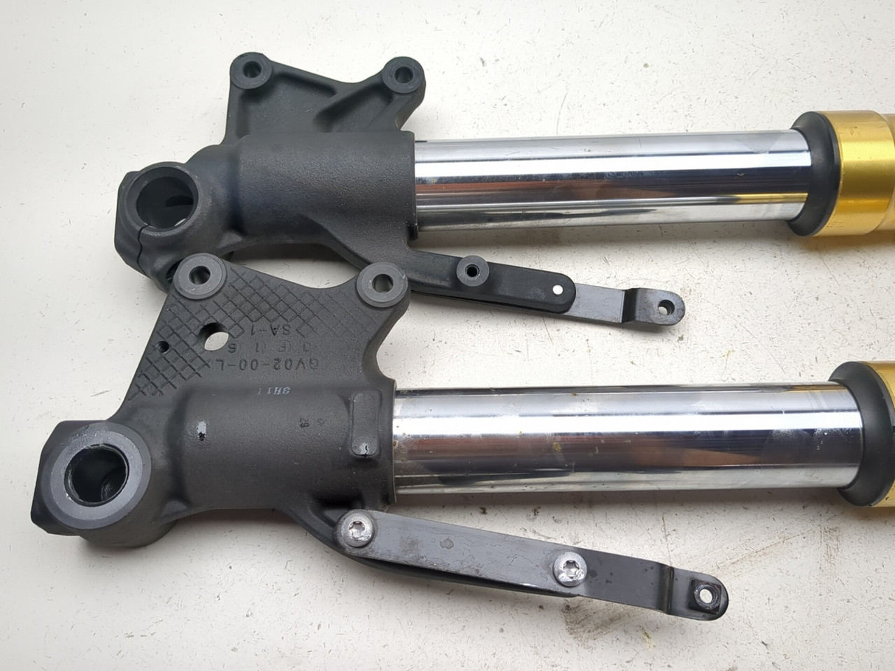 11-14 Triumph Tiger 800 Left & Right Front Fork Legs Tube Inverted
