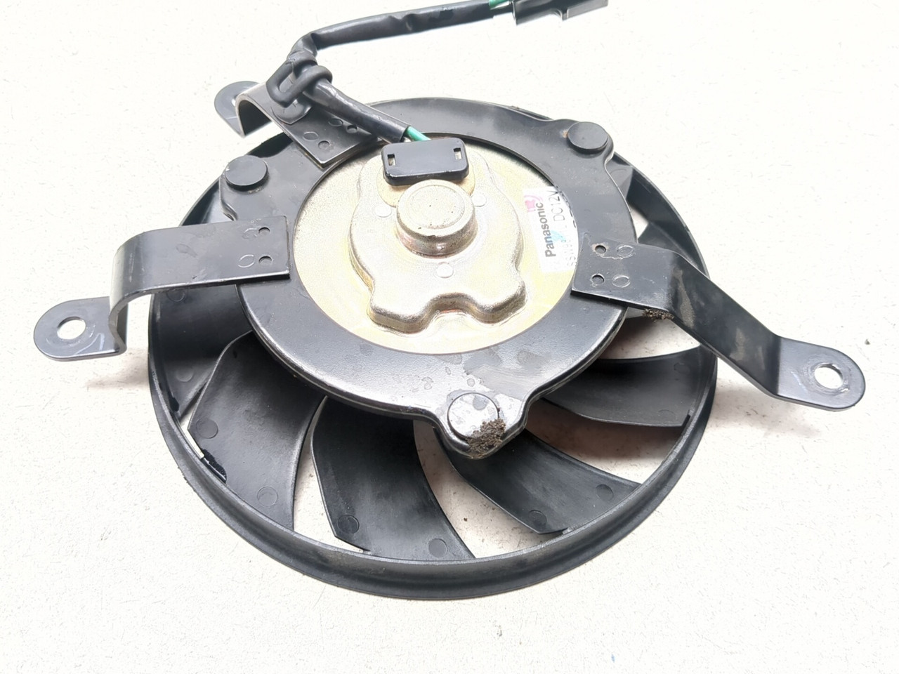 11-14 Triumph Tiger 800 Front Radiator Cooling Fan Motor Cooler