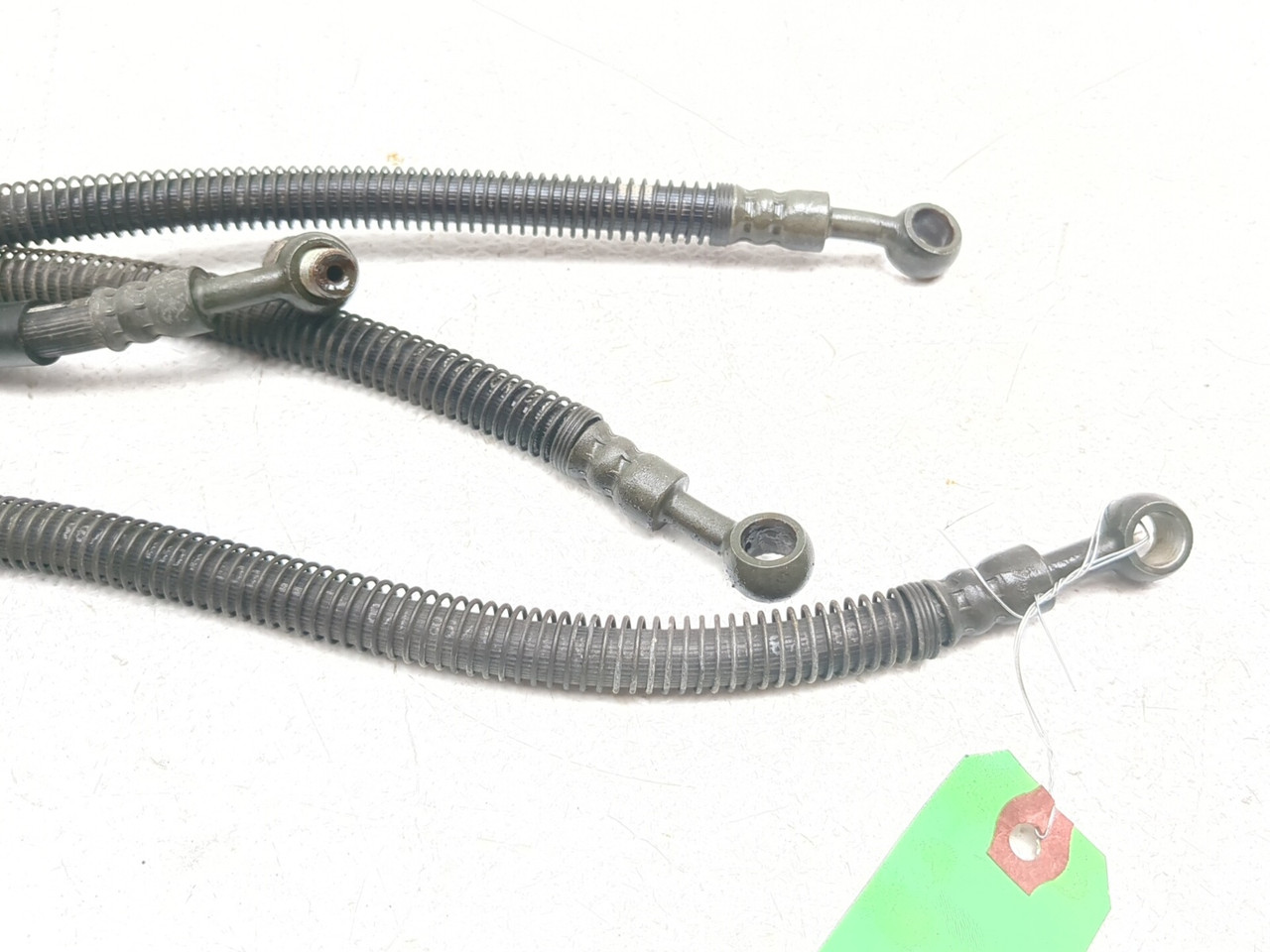 98 99 Kawasaki Ninja ZX6R ZX600G Front & Rear Brake Line Set 43095