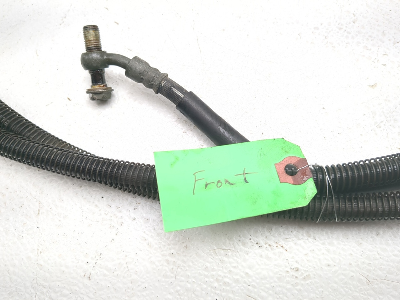 98 99 Kawasaki Ninja ZX6R ZX600G Front & Rear Brake Line Set 43095