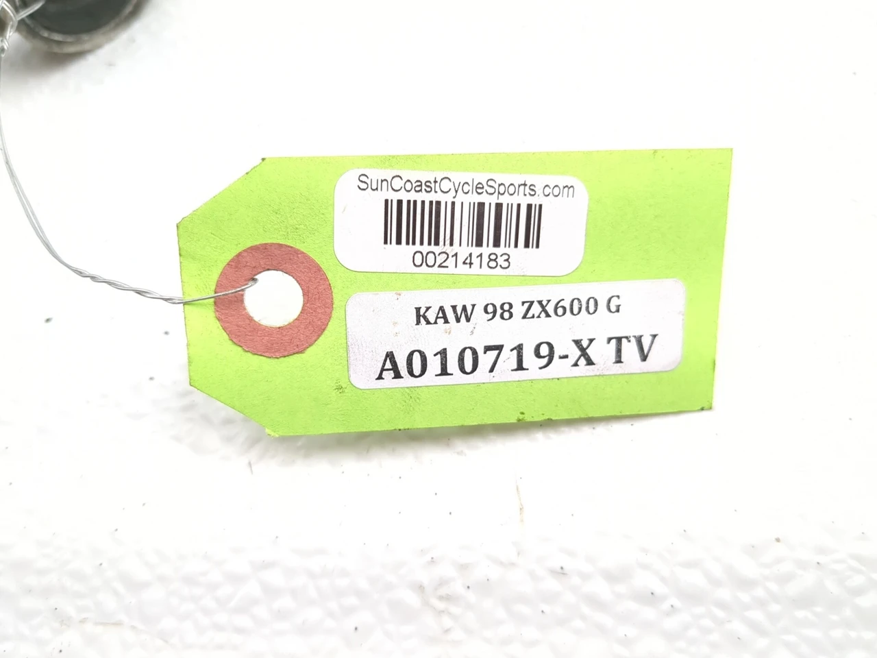 98 99 Kawasaki Ninja ZX6R ZX600G Right Rear Brake Pedal 43001-1437