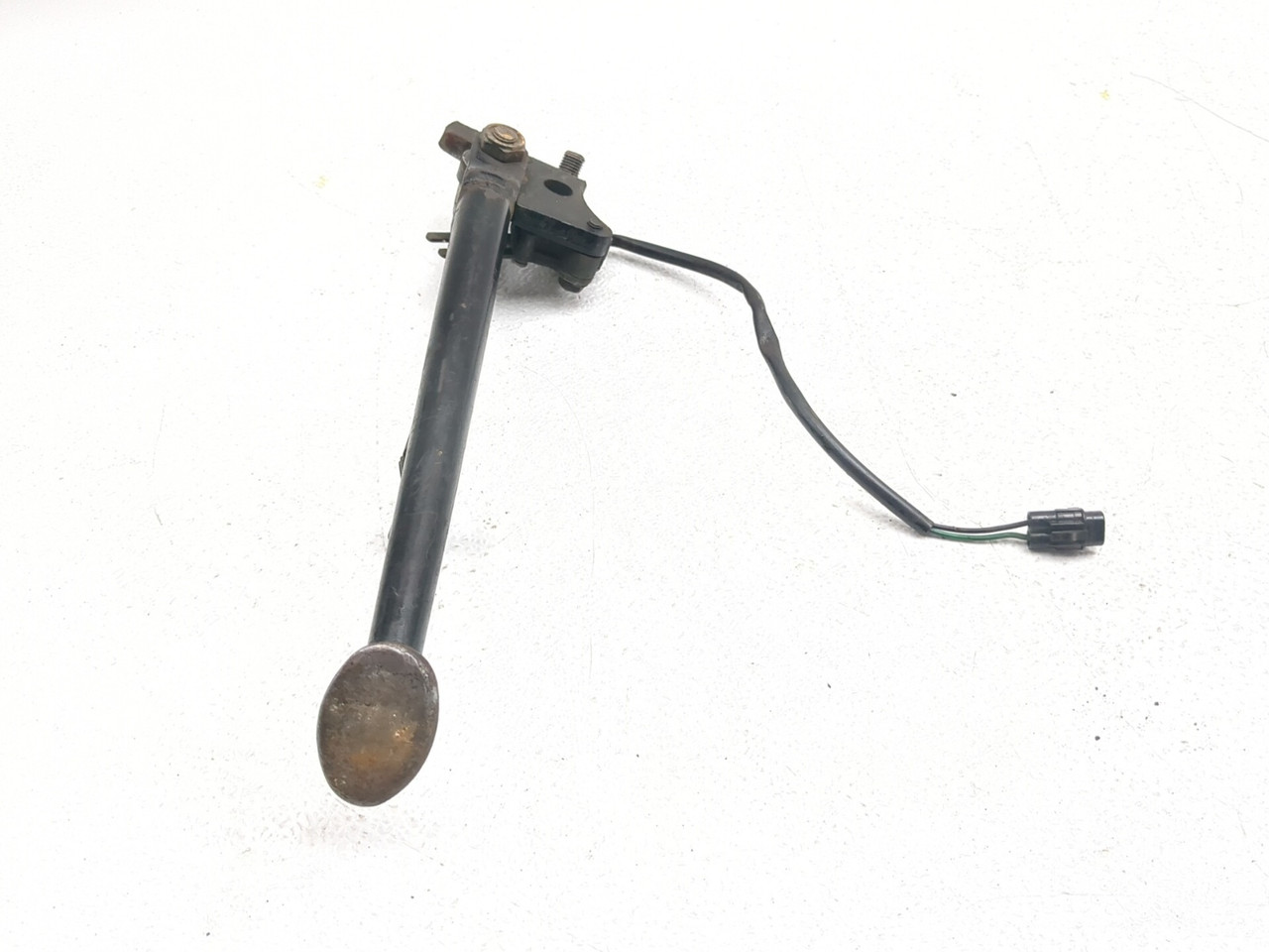 98 99 Kawasaki Ninja ZX6R ZX600G Left Kickstand & Switch Assembly